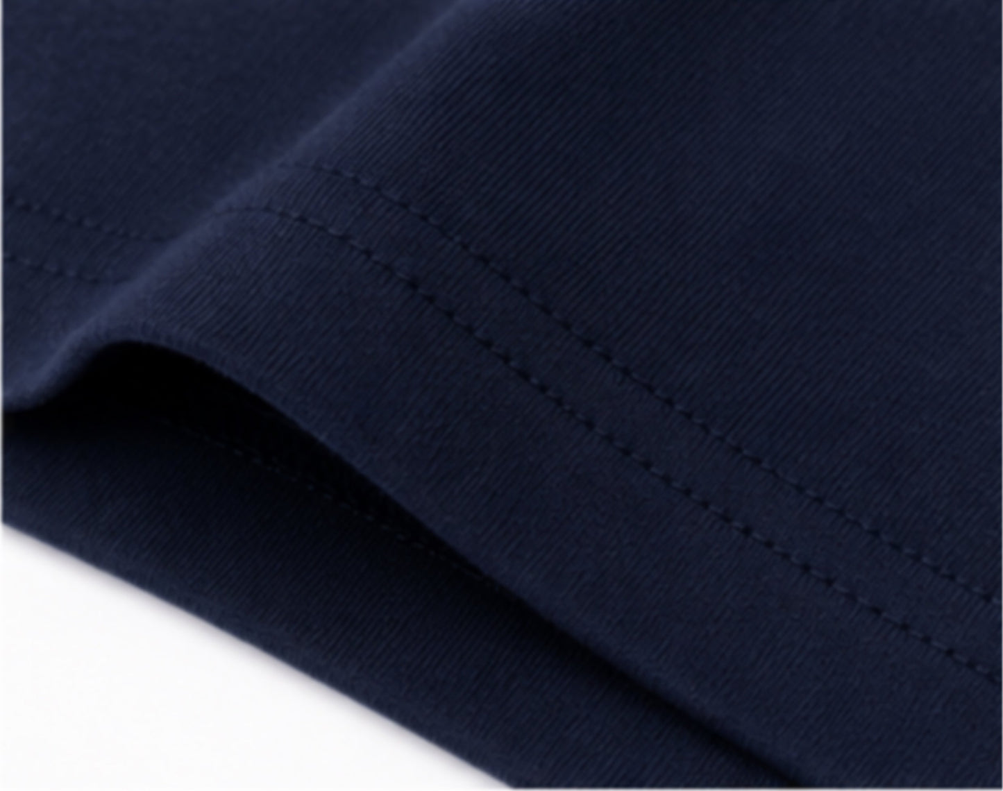 FOLD OVER MINI SHORTS NAVY BLUE